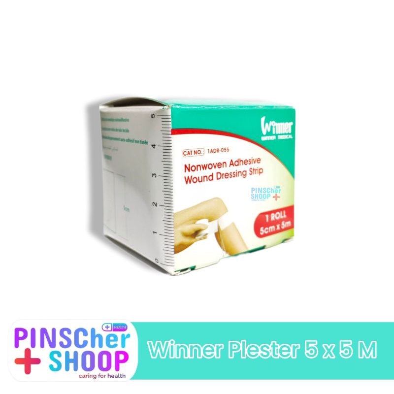 Winner Wound Adhesive 5cm X 5m Plester Penutup Luka