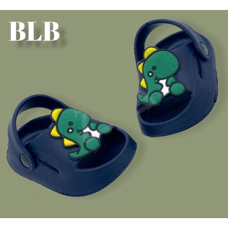 Sandal anak laki laki tali belakang motif dino sandal anak cowok 0123 Tahun motif Import