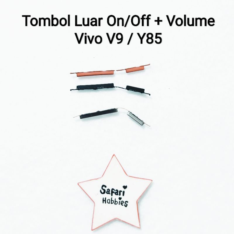 Tombol Luar Vivo V9 / Y85 On/Off + Volume