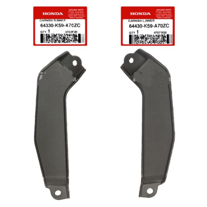 garnish inner kanan kiri vario 125 150 new 64330K59A70ZC 64430K59A70ZC.original ahm