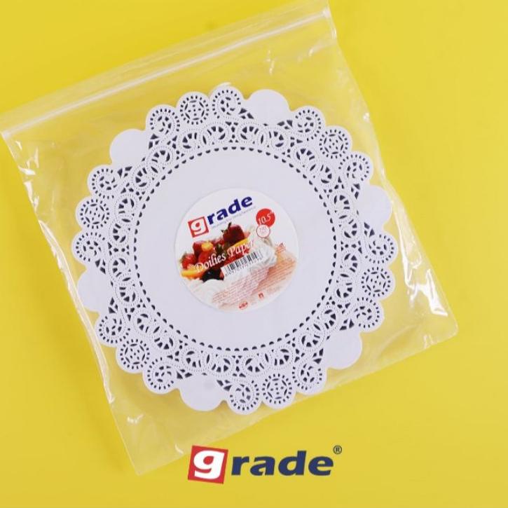 

Star Paper Doilies GRADE isi 250pcs Doyleys paper Doyles kertas renda/KERTAS ALAS KUE/TUTUP KOTAK NASI murah