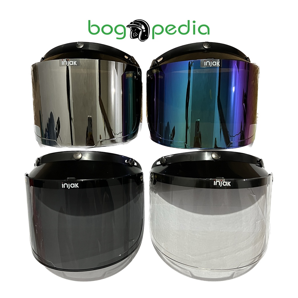 Kaca Helm Bogo Flat/Datar
