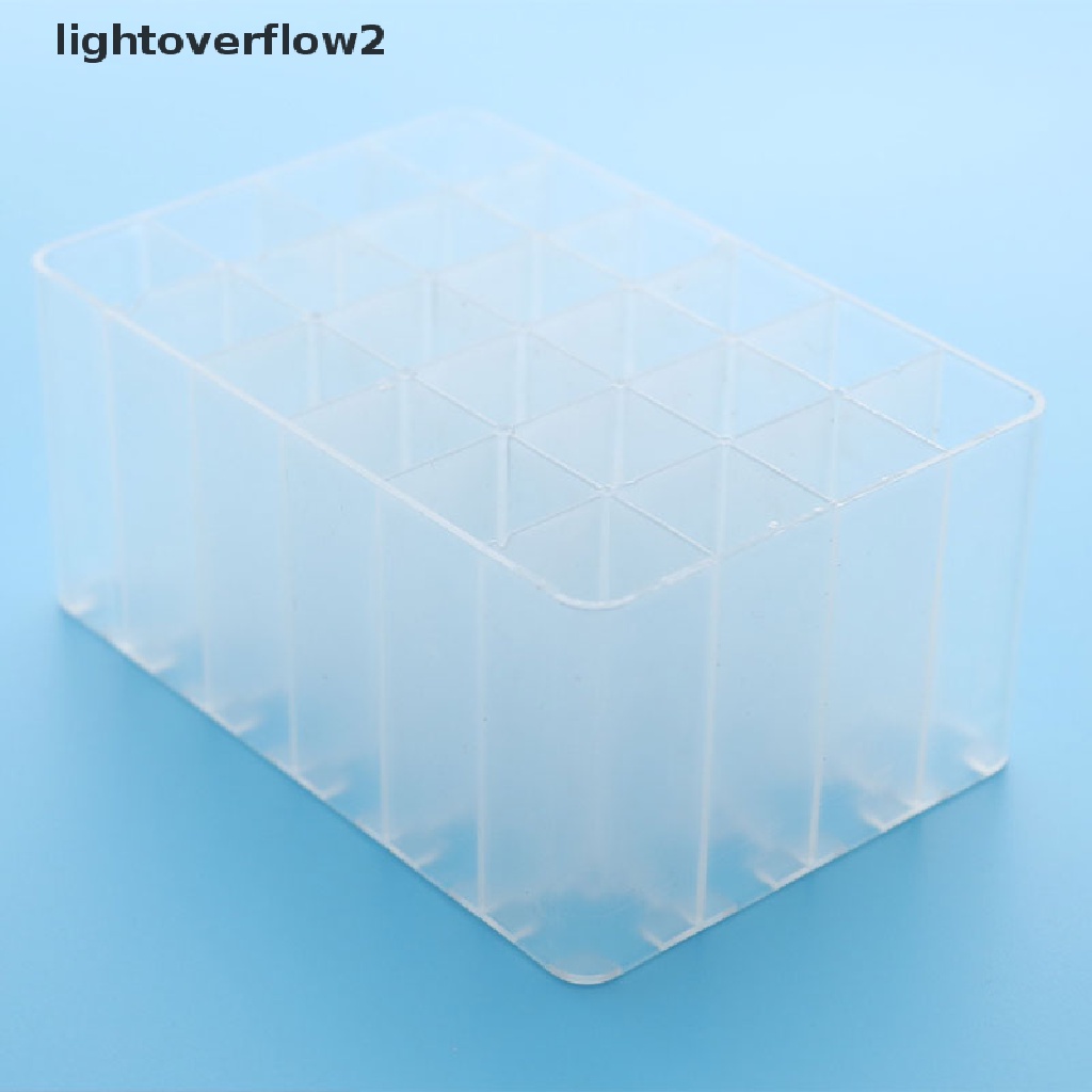 (lightoverflow2) Stand Holder / Organizer Pensil / Spidol / Kuas 24 / 36 Slot Untuk Meja