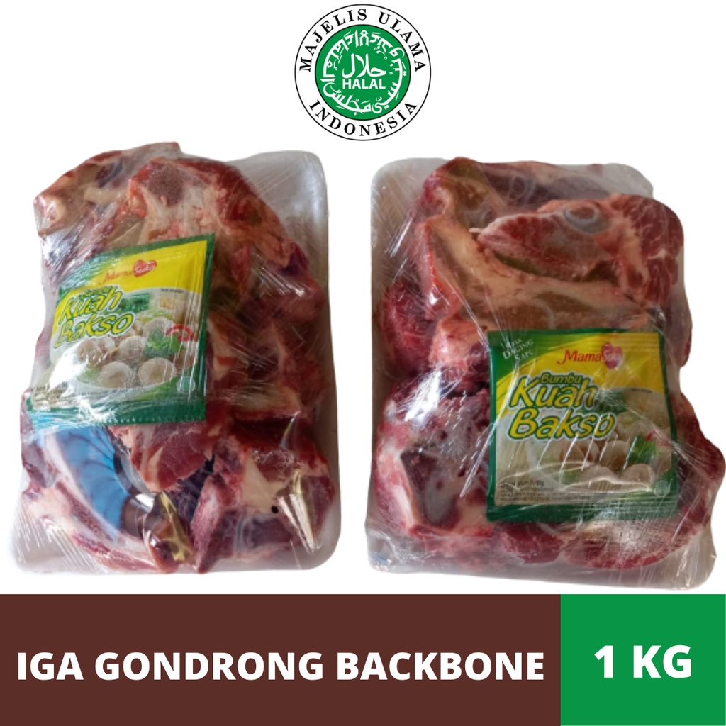 

Iga Gondrong Backbone 1kg | Iga Sapi Bumbu Kuah | Daging Iga Kuah 1kg Potong | Daging Iga Gondrong