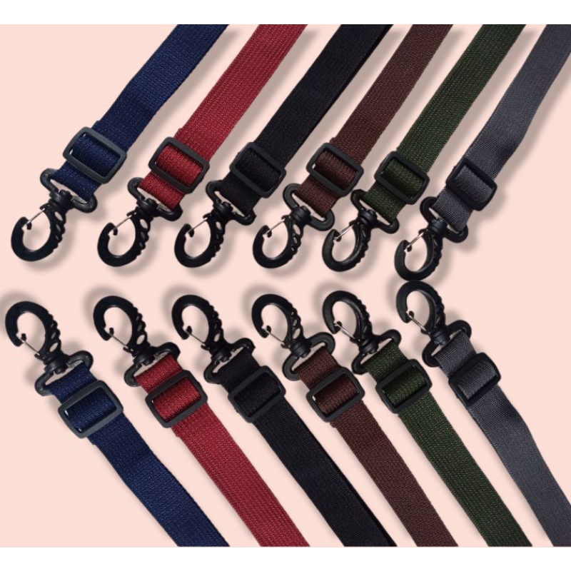 tali tas slingbag army ukuran 2,5cm tali slempang strap bag slingbag webbing nillon
