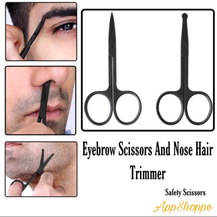 

Wow Gunting Scissors Stainless Steel Trimming Eyebrow Nose Hair Scissors Hot Sale