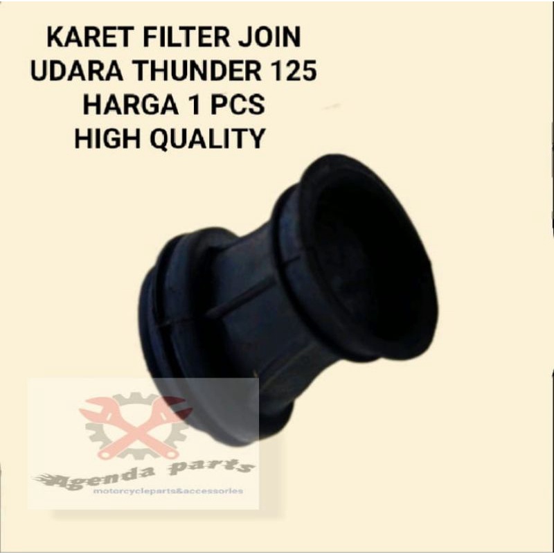 Karet Filter Saringan Udara Join Karburator / karbu / Carbu suzuki Thunder 125