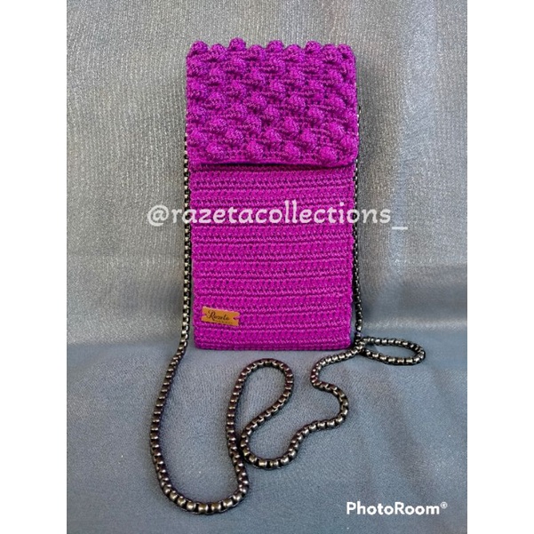 TAS HP RAJUT MOTIF BUBBLE