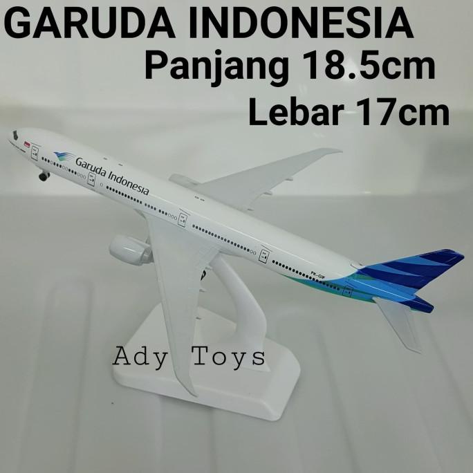 GARUDA INDONESIA AIRPLANE MODEL Miniatur Pajangan Pesawat UK BESAR
