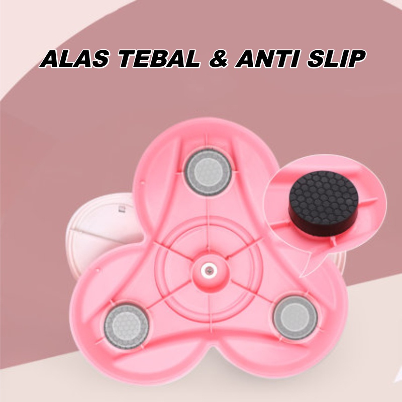 Papan Twister Board Split Waist Twisting Pengecil Pinggang Perut Body Plate Fitness