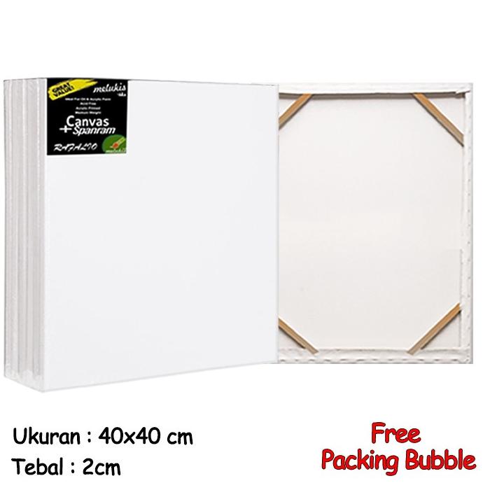 

Kanvas Lukis Spanram 40x40 cm