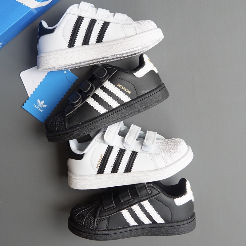 Sepatu sneaker anak anak unisex HITAM PUTIH KW SUPER import