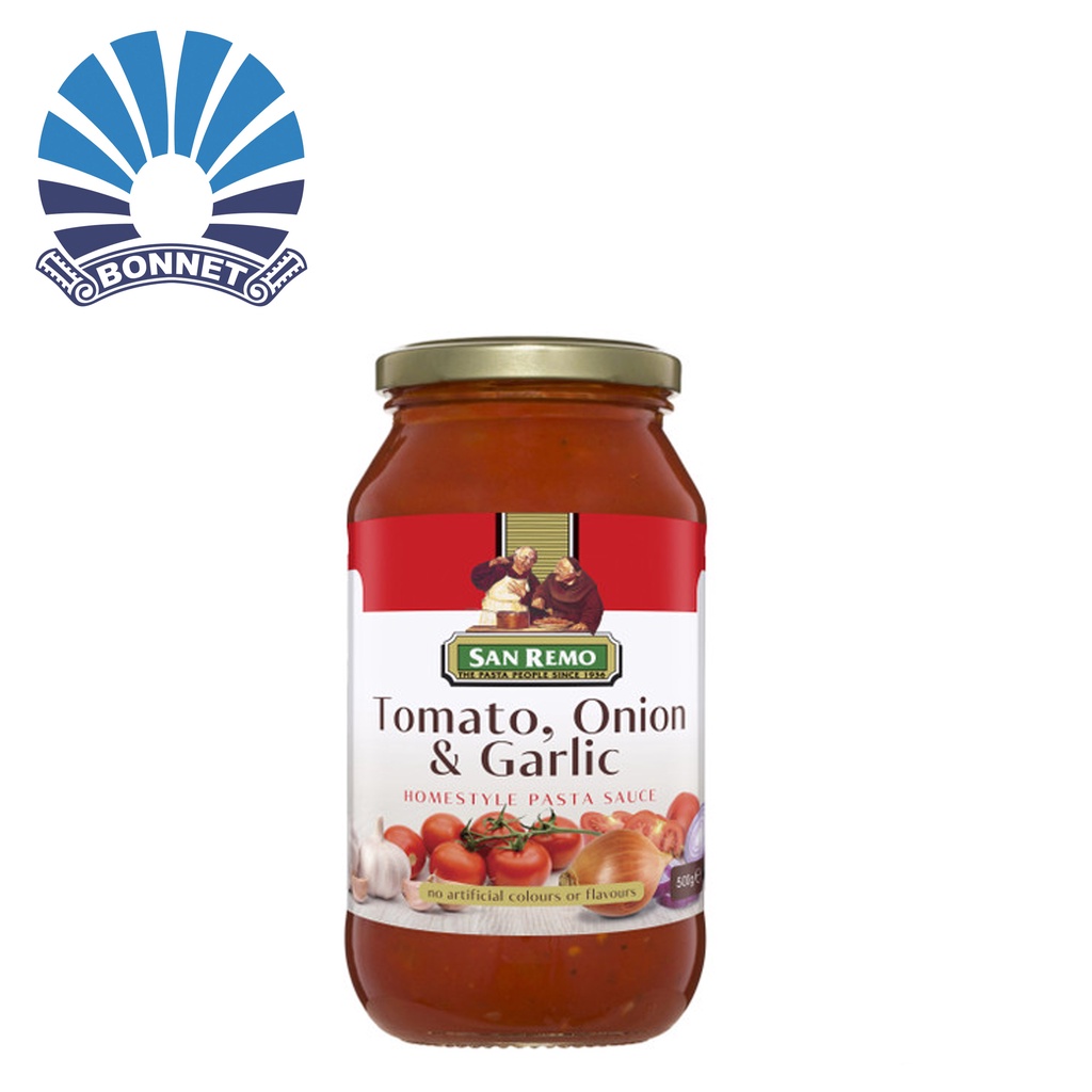 

San Remo Tomato, Onion & Garlic 500 g 9310155170413