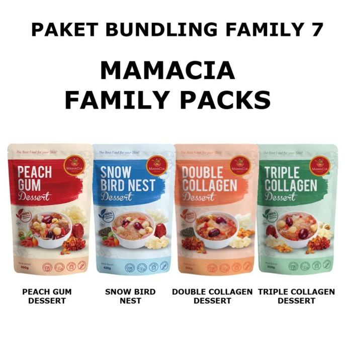 

Mamacia Treats Paket Bundling Family 7 : Peach Gum + SBN + DCD + TCD BRG BARU