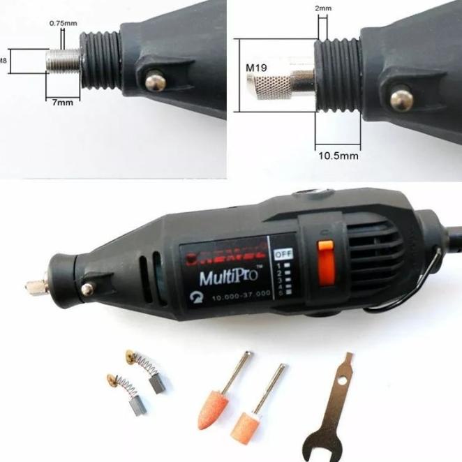 Gerinda Mini 135W / Grenda Mini Kecil / Mesin Grinder Bor Poles Ukir