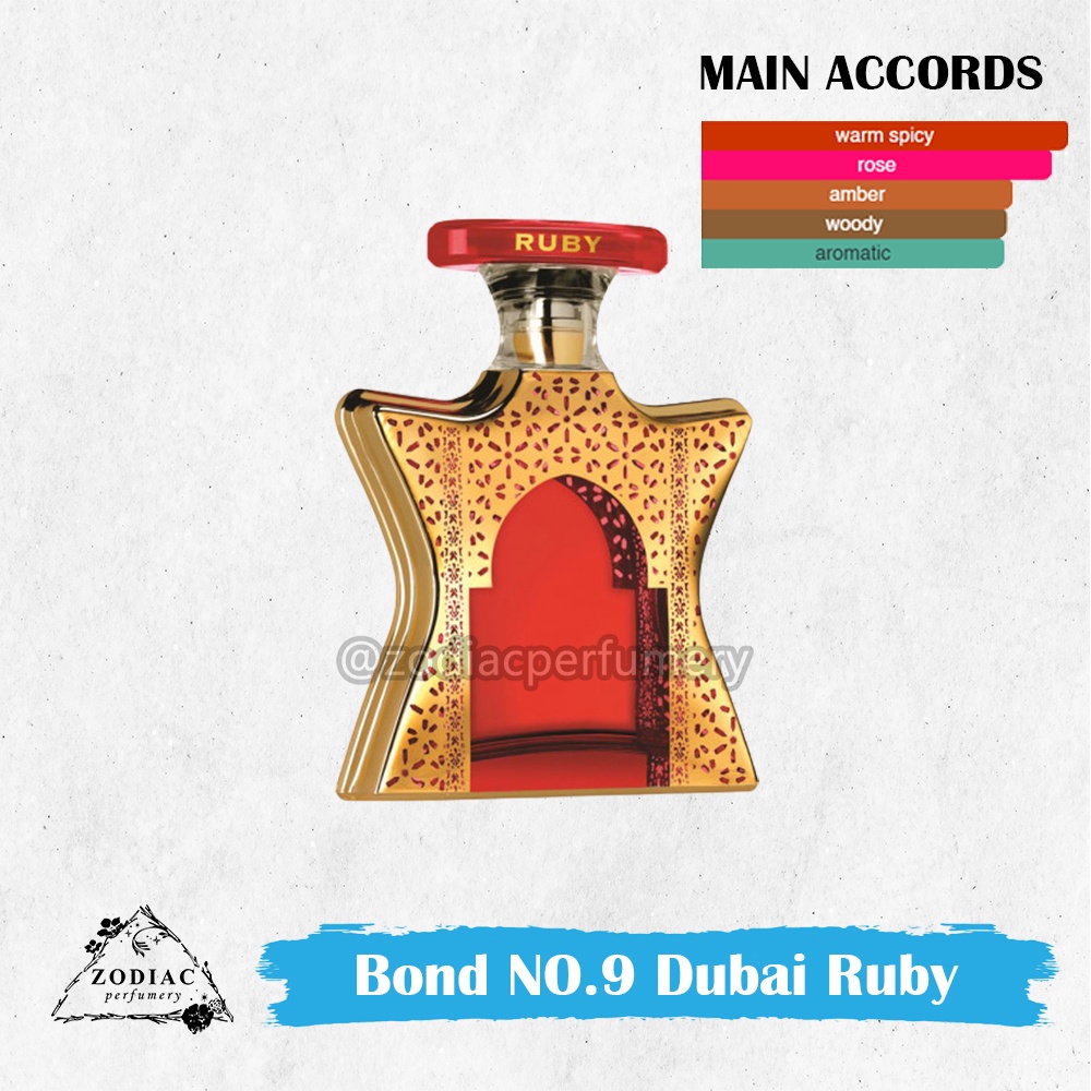 Bond No.9 Dubai Ruby EDP 100ml [100% Original]