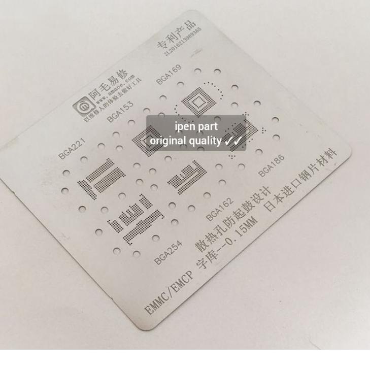 11.11 FLASH SALE Cetakan Emmc Emcp Amaoe Original Xiaomi Plat Bga Stencil IC buruan