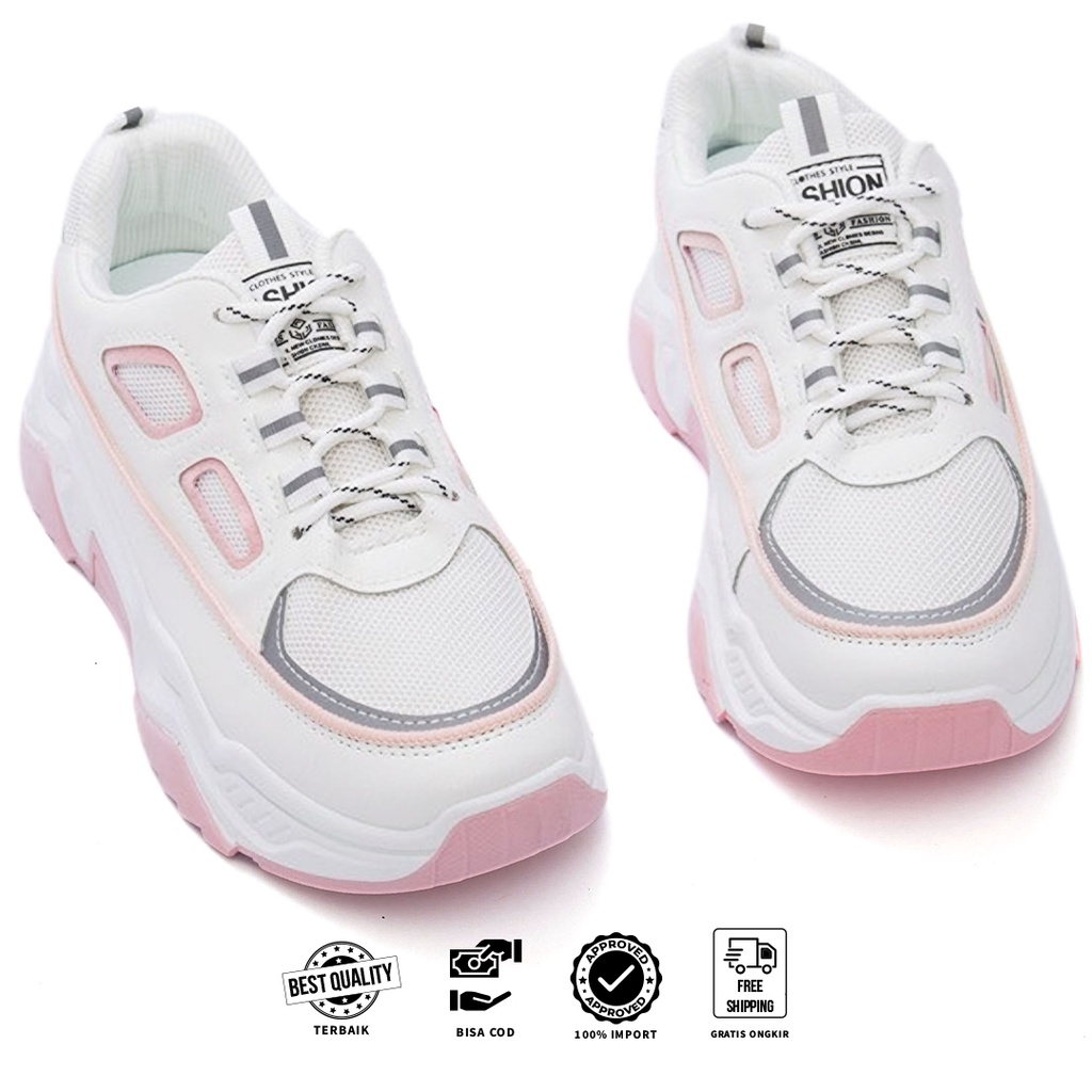 FREE KOTAK SEPATU!!! SALE!!! SEPATU SNEAKERS WANITA TERBARU - K01