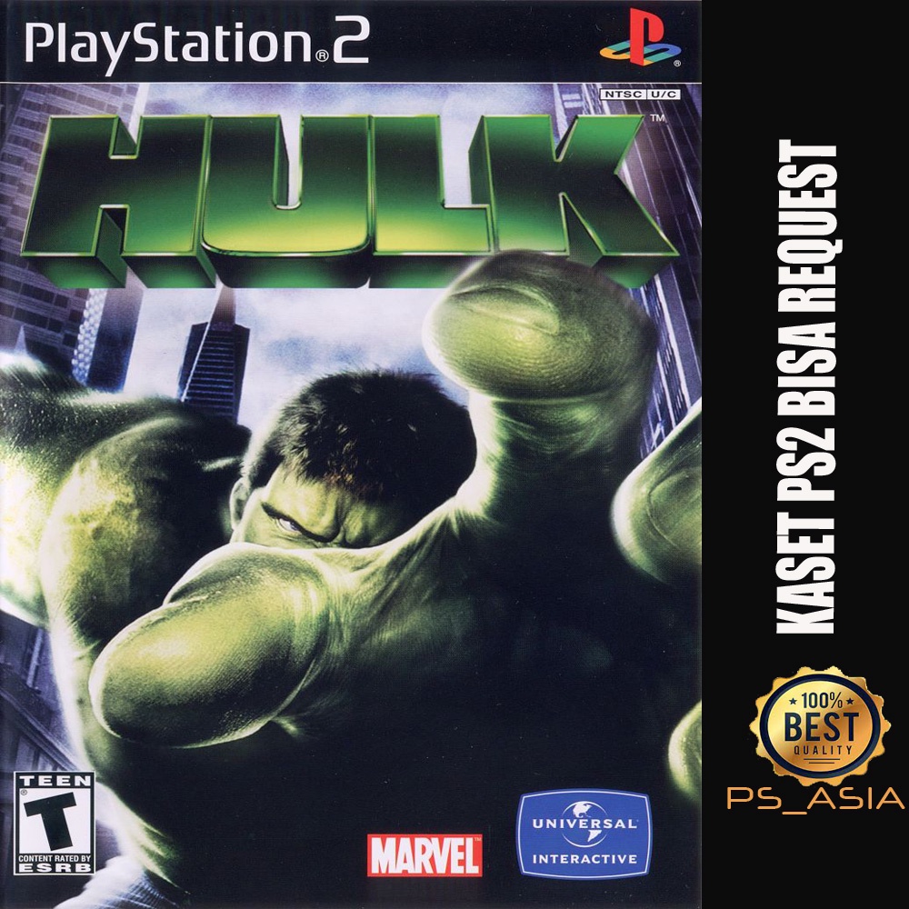 Kaset PS 2 Hulk