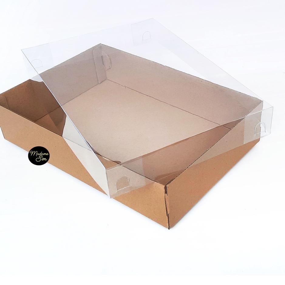

Update! BOX MIKA - DUS KUE - KOTAK - KARDUS 31x21x7 ISI 10 PCS 옷