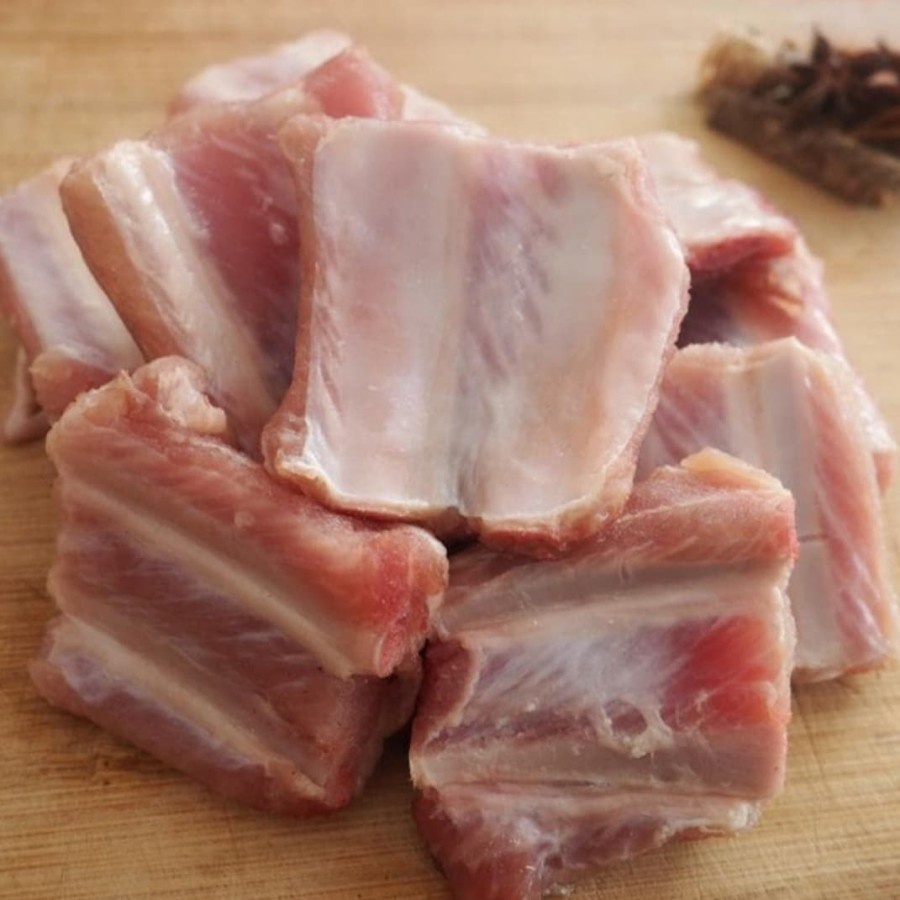 

daging iga babi pork ribs cut bakut 500gr