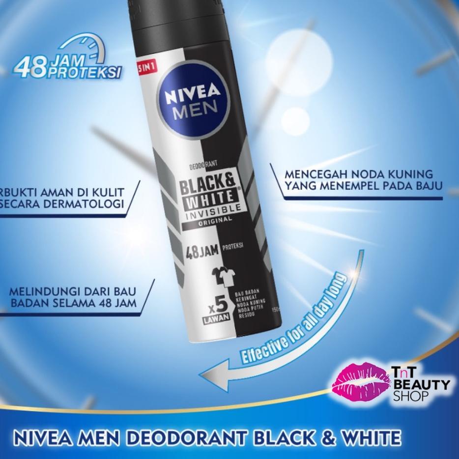 ✔ NIVEA Deodorant Extra Whitening Spray - Nivea Hijab  Deodorant Spray - NIVEA MEN Deodorant Invisib