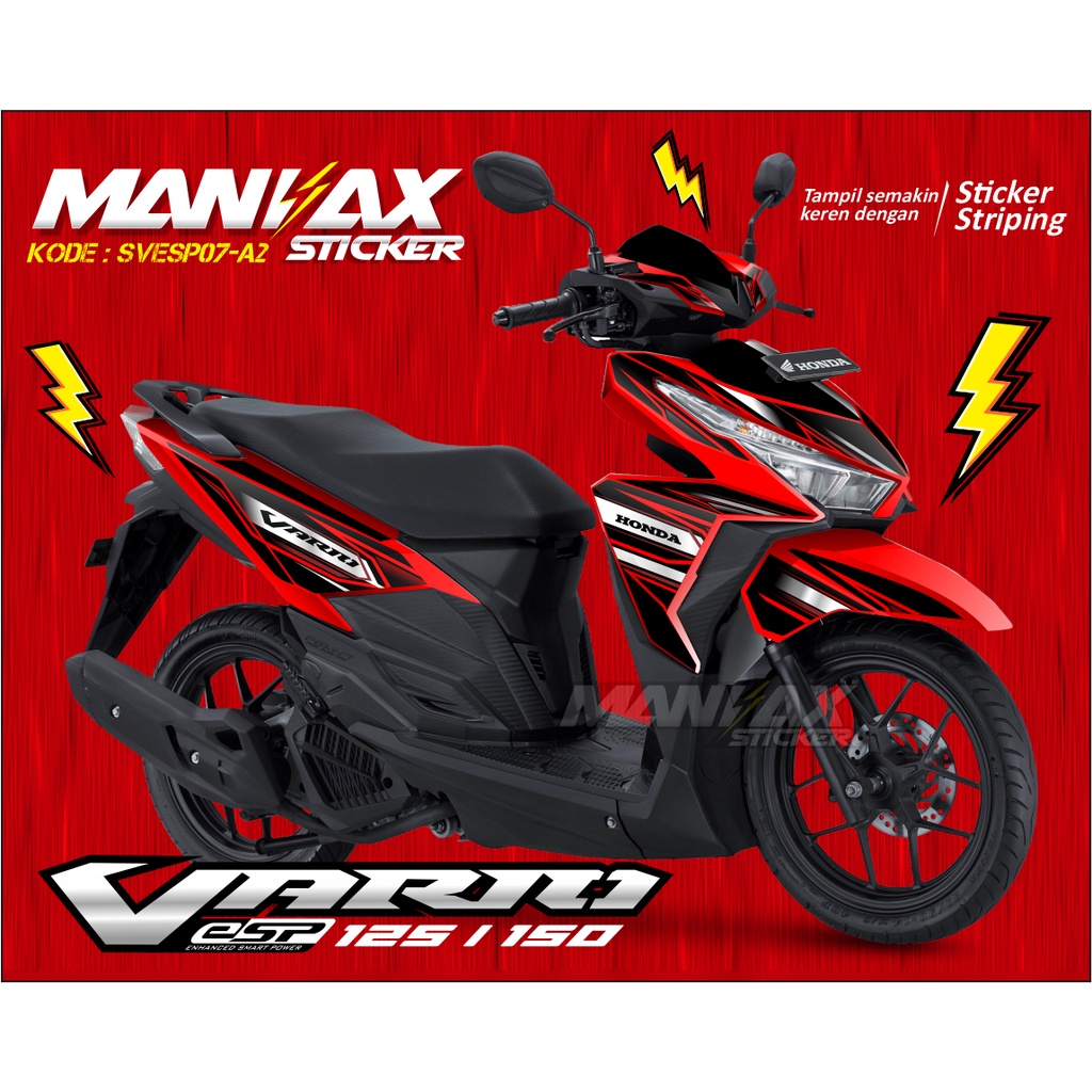 Sticker Vario 150 - Striping Vario 125/150 Old - Aksesoris Motor Vario