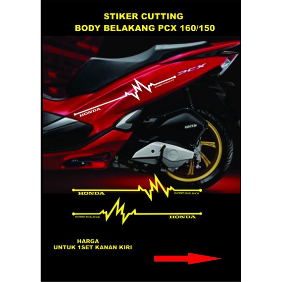 stiker cutting pcx 150