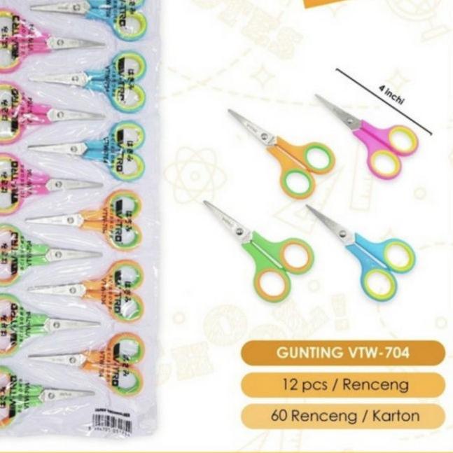 

SALE✅Harga untuk 1 renteng=12 pcs Gunting Kecil Warna/pemotong/ scissors|RA4