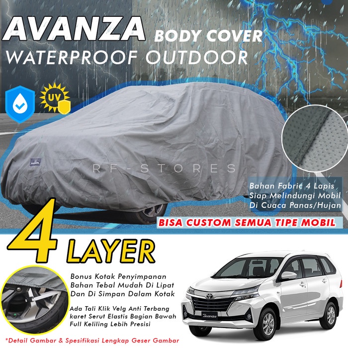 {BEKAS} OUTDOOR PREMIUM Cover mobil sarung mobil avanza xenia calya mobilio Berkualitas