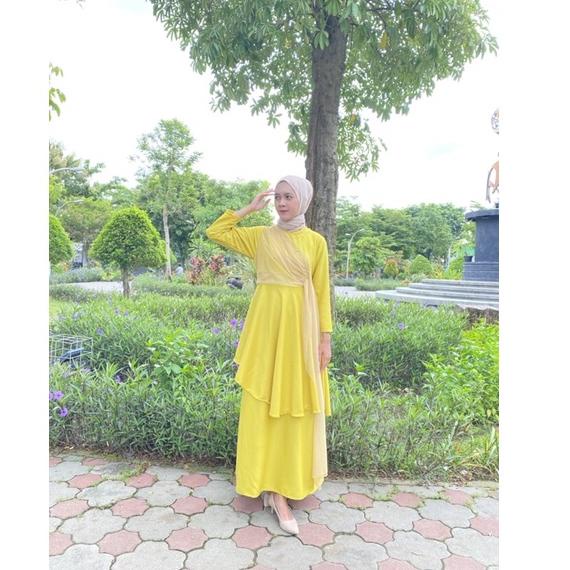 MIS.18Oc22c • Niskala dress (READY STOK TIDAK PO) dress kondangan bridesmaid lamaran wedding dress l