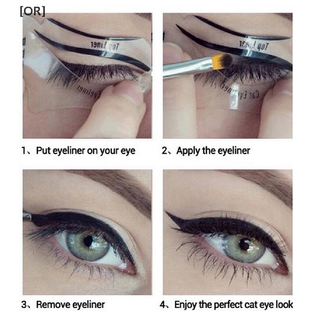 Mini Eyeliner Drawing Guide / Cetakan Eyeliner