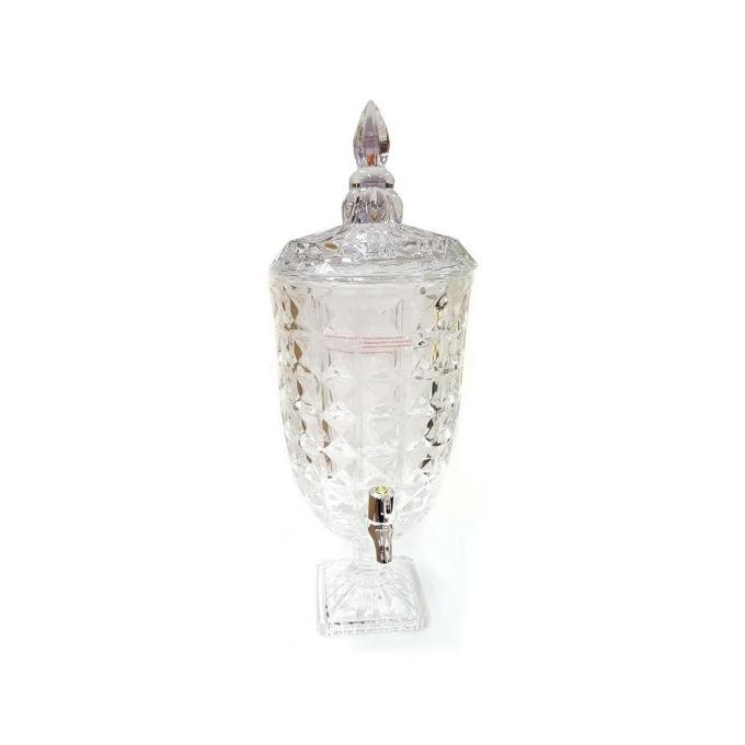 Dispenser Kristal Tempat Air Minum Wadah Air Minum Kaca Vicenza Brick
