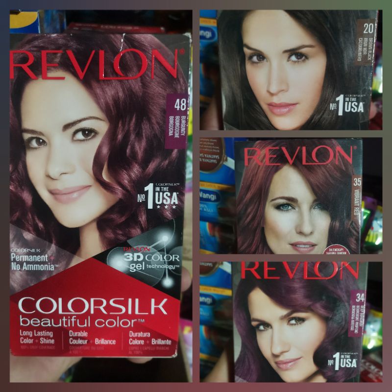 REVLON COLORSILK 20/34/35/48/10