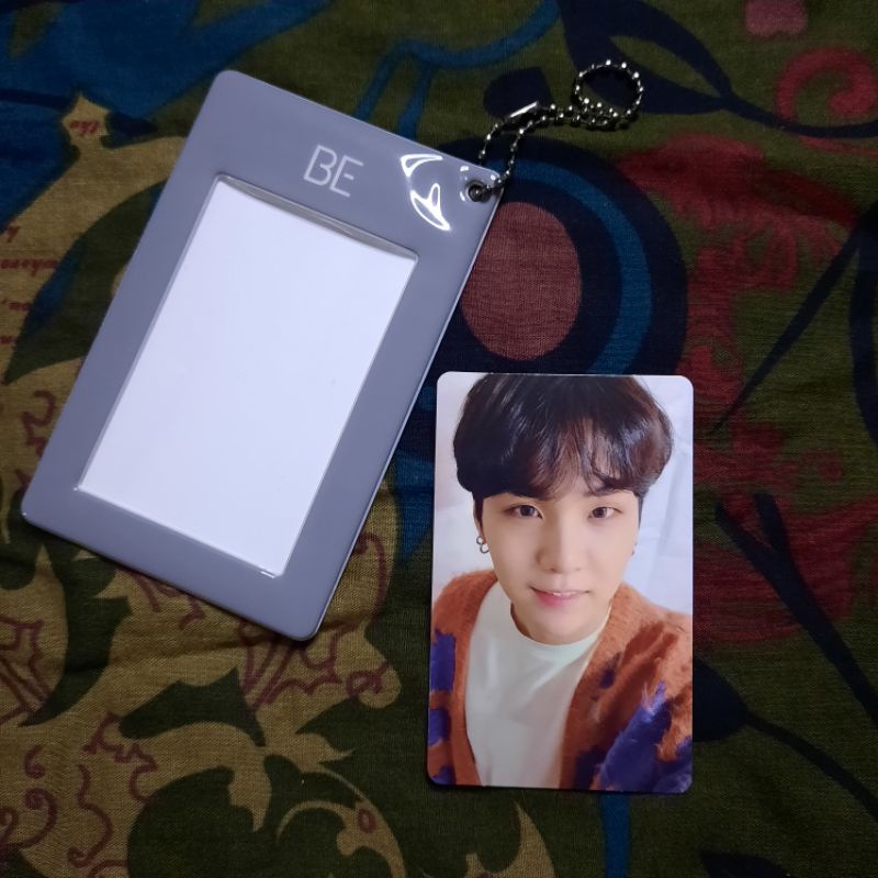 SUGA BE ess weverse pob pc yoongi pob pc + card holder