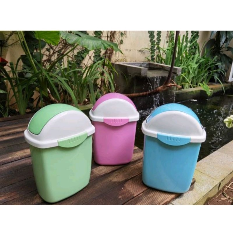 Bak sampah,bak sampah tutup,bak sampah lucu