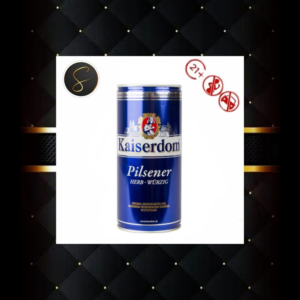 KAISERDOM PILSENER HERB WURZIG BIR IMPORT BEER