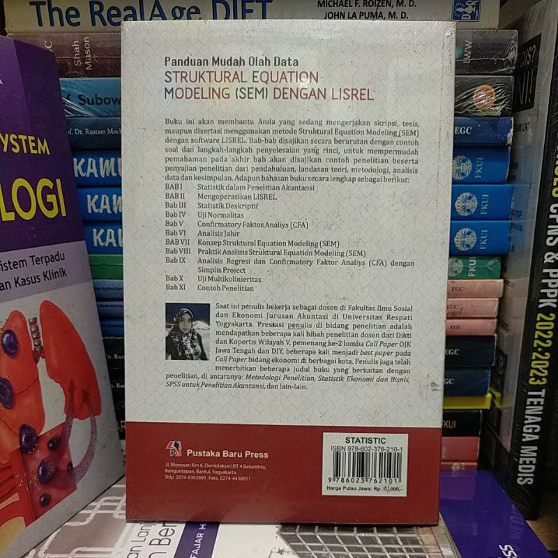 Buku Mudah Olah Data Struktural Equation Modeling ( SEM ) dengan Lisrel