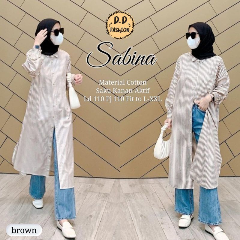 SABINA LONG TUNIK TERBARU