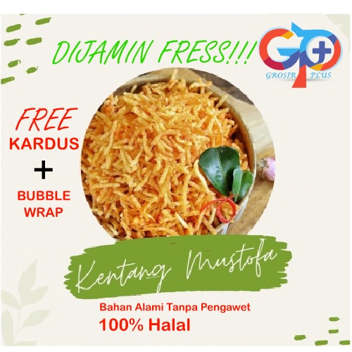 

Kentang mustofa 1kg pedas manis/ Kering kentang / Kering Kentang Balado Renyah