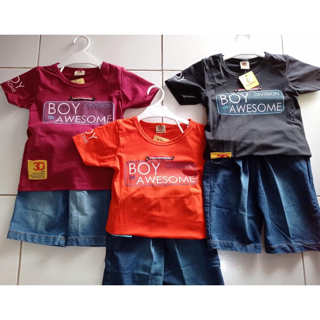 SETELAN ANAK MAXWELLPRO 4-8Y