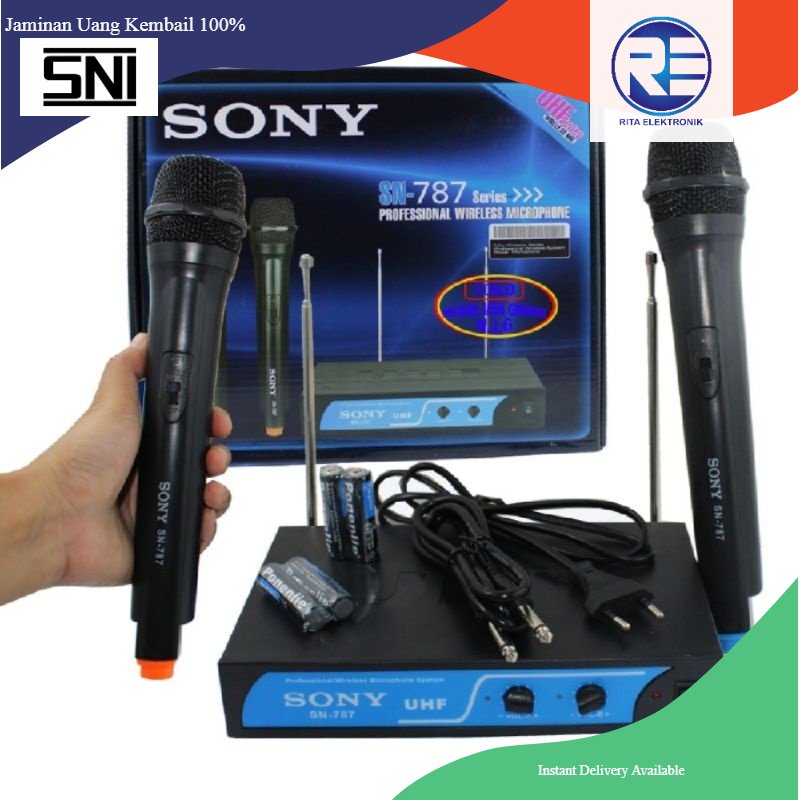 Mic Wireless Sony SN-787