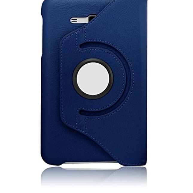 Serbuu--FLIP COVER SARUNG TAB 3V T116 - CASING ROTARY CASE SAMSUNG TAB 3 LITE T110 T116 / TEMPERED G