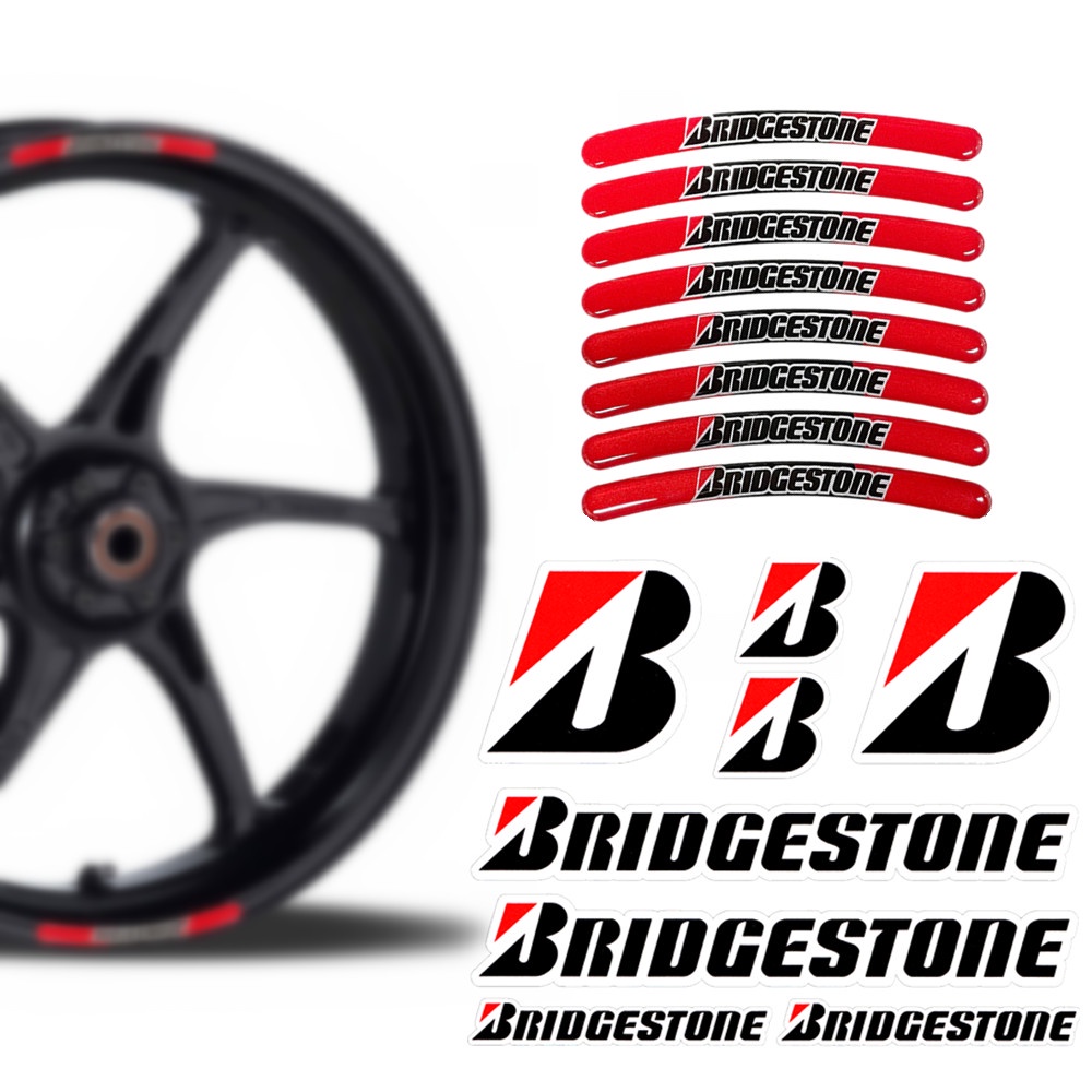 Stiker Strip Reflektif 3D Untuk Dekorasi Velg Sepeda Motor