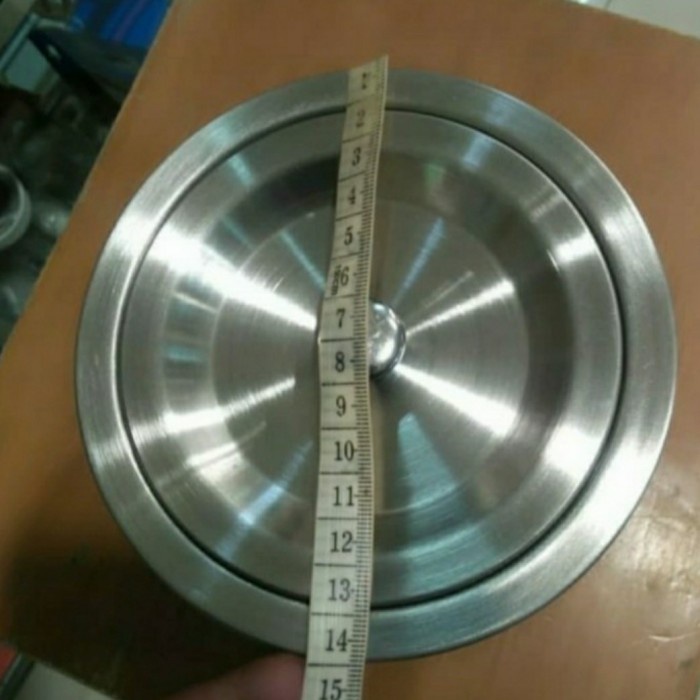 Afur Bak Cuci Piring Jumbo/Afur Sink 14 Cm Stainless/Saringan Sink