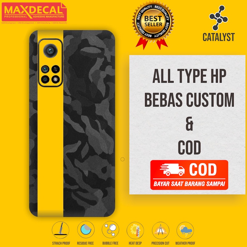 Garskin Xiaomi Mi 10T MI10T Mi 10T pro - FULLBODY Kode DT2 - Bisa Custom - Skin Case