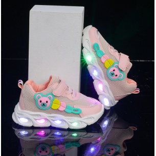 Sepatu  Sneakers cewe cowo sepatu lampu Sepatu import sepatu led Kulit lembut Baby shoes sepatu 003