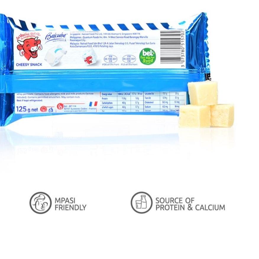 

11.11✔️Keju Belcube Cheese/ Belcube Keju Bayi MPASI 125gr|KD8