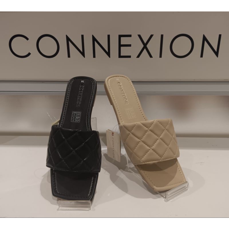 Connexion sandal falt wanita branded Matahari