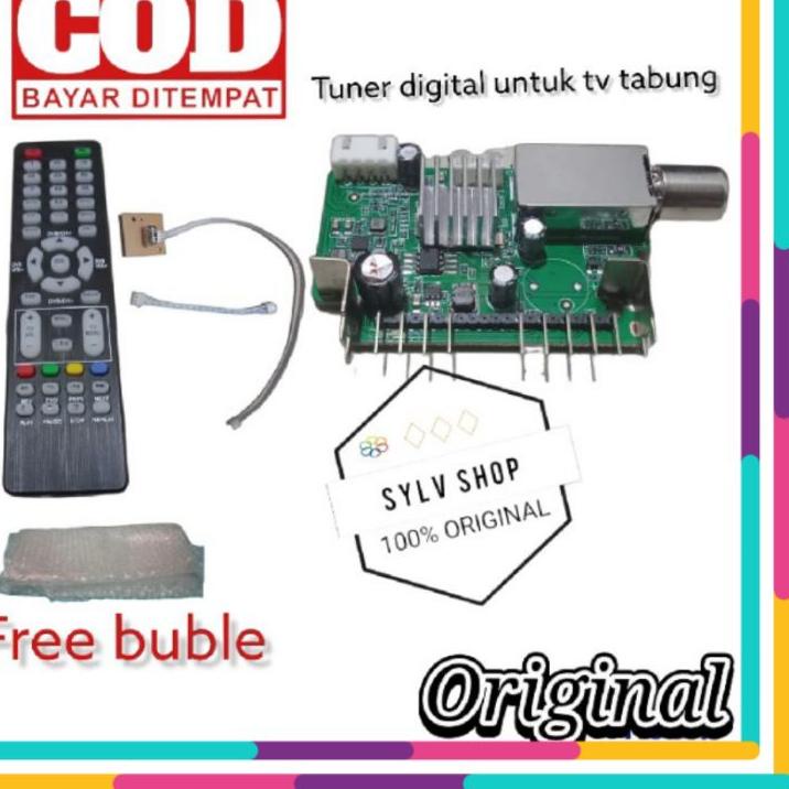TUNER digital tv tabung untuk mesin tv china ( cabutan )